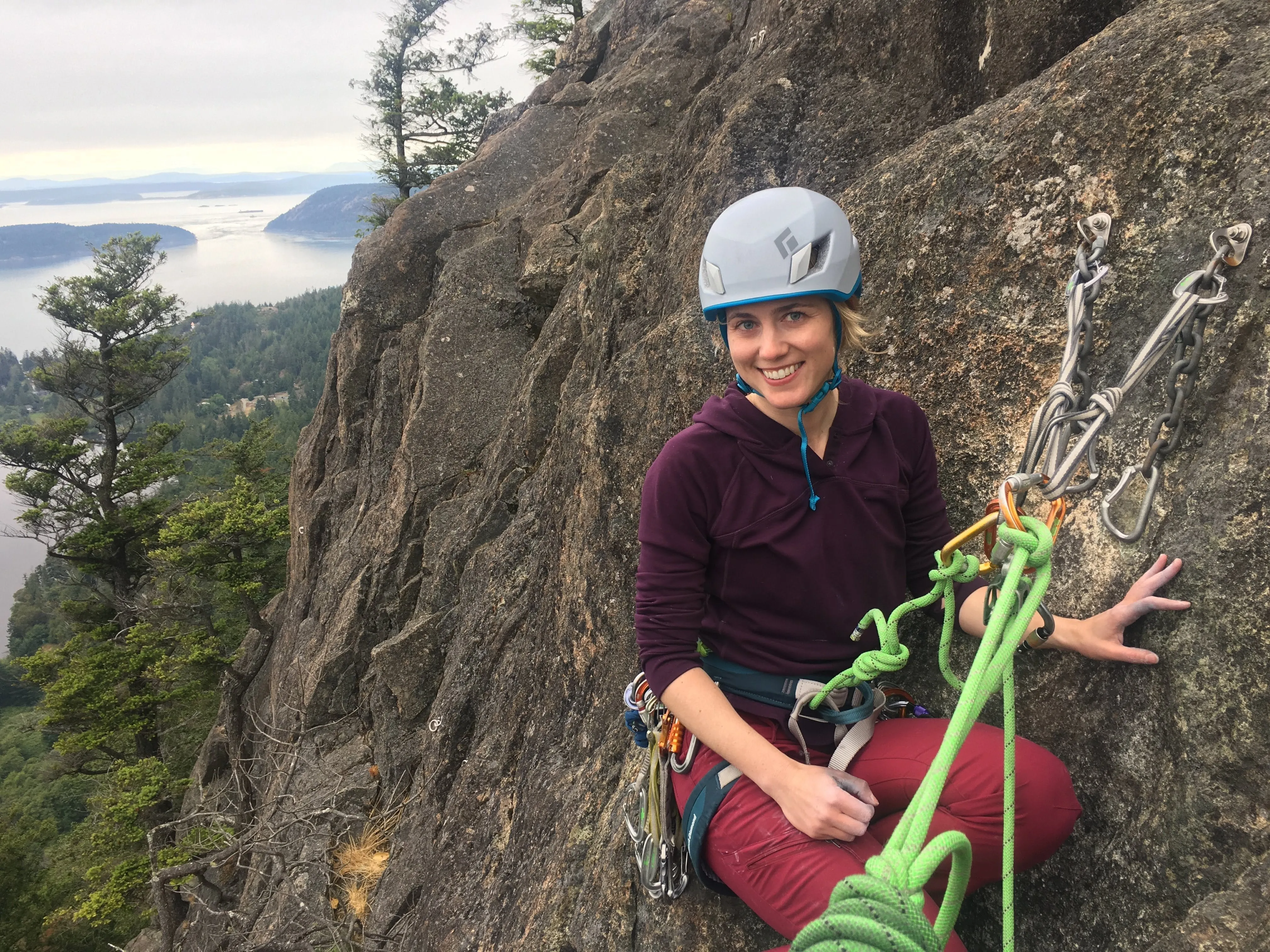 Rock Climbing Anchor Building Course in Tahoe